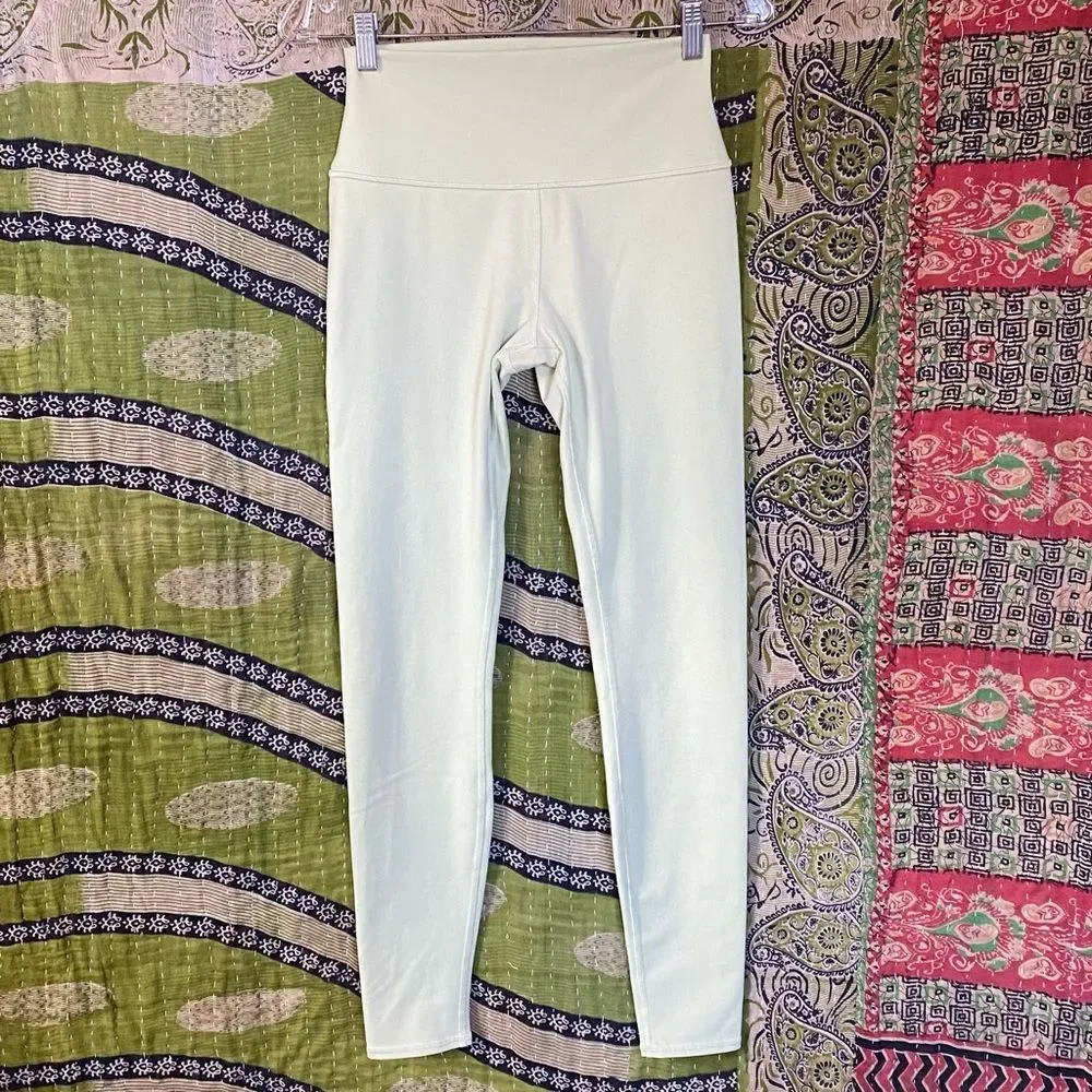 Alo Yoga Sage Green High-Waist Air Brush Leggings Size Small